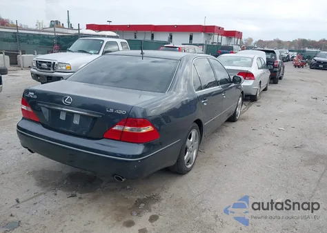 2006 Lexus Ls 430 из США, поврежденный, VIN JTHBN36F665053061